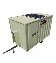 12ft Eco Solar Mobile Welfare Unit